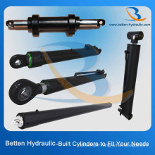 Le meilleur cylindre hydraulique chinois fabricant Cylindre à piston hydraulique pour pelle / chariot élévateur / camion benne